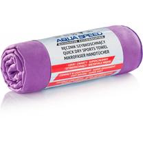 Sportinis rankšluostis Aqua Speed Dry Flat 09/155, violetinė sp., 100 cm x 50 cm