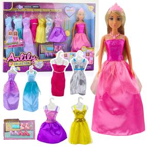 Кукла с аксессуарами Lean Toys Anlily Ceremonial Dress, 30 см, многоцветный