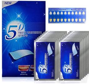 Dantų balinimo rinkinys 5D Whitening Strips