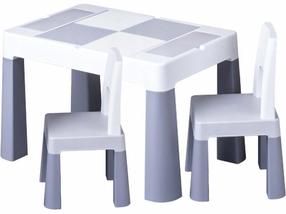 Vaikų kambario baldų komplektas Tega Multifun MF-006-106, pilka sp.