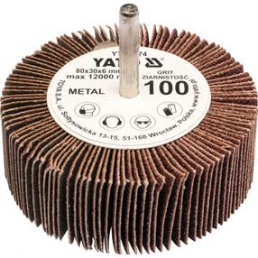 Klapiga lihvimissilinder YAT YT-83374, 80 mm