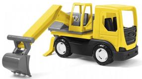 Mängutraktor Wader Tech Truck Excavator 35366, kollane v.