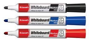 Žymeklis baltai lentai Luxor 3651-54-3651, 1 - 3 mm, juoda