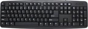 Vadu datora tastatūra Techly IDATA 955-UBK-AM, EN, melna krās.