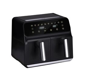 Aerogrils Alpina, melna krās., 1700 W, 8 l