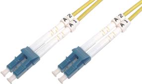Провод Digitus Fiber Optic Singlemode Patch Cord LC / LC DK-2933-10 LC Optic, LC Optic, 10 м, желтый цв.