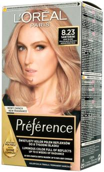 Plaukų dažai L’Oréal Paris Preference, santorini sp., 8.23, 160 ml