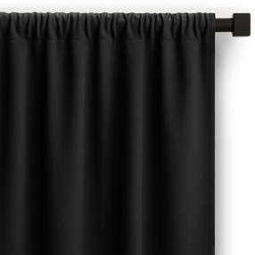 Ночная штора Restilo Carli, черный цв., 200 см x 270 см