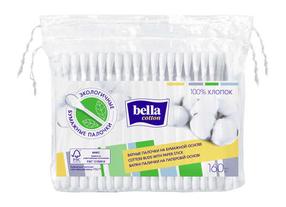 Ватные палочки Bella Cotton, 160 шт., белый цв.