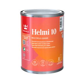 Krāsa, logi/durvis/mēbeles Tikkurila Helmi 10 A, matēts, 0.9 l, bezkrāsaina