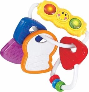 Погремушка Smily Play Keys, многоцветный