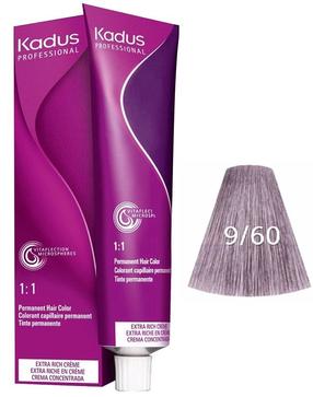 Plaukų dažai Kadus Professional Permanent Color, violet sp., 9/60, 60 ml