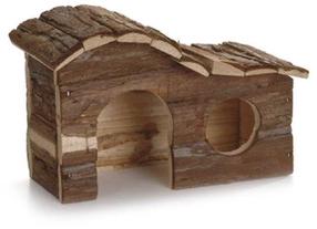 Namelis graužikams Beeztees Forest Arch Log Cabin, 26.5 cm x 16 cm x 13.5 cm, rusva sp.