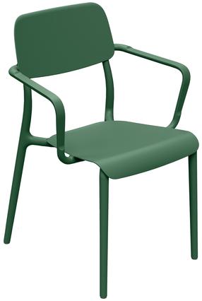 Стулья на открытом воздухе Ferne Rimo FRIK658-2411U, зеленый цв., 57 см x 55.5 см x 84 см