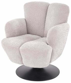 Krėslas Leisure Furniture Fresh, smėlio sp., 90 cm x 80 cm x 90 cm
