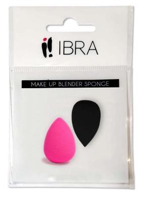 Makiažo kempinėlė Ibra Blender Sponges Mini, 2 vnt., juoda sp.