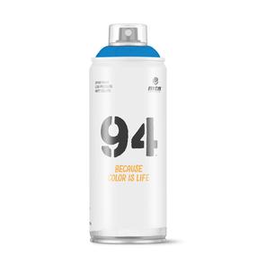 Краски в аэрозоле Montana Fluorescent 94, простые, синий цв., 0.4 л