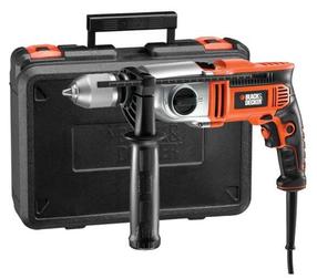 Ударная дрель Black & Decker KR911K, 910 Вт
