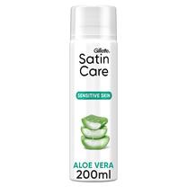 Skutimosi gelis Gillette Satin Care Sensitive, 200 ml