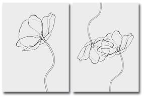 Reprodukcija Wallity 2P3040CIZC-03, 38 cm x 58 cm