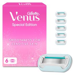 Сменные картриджи для бритв Gillette Venus Party Edition, 6 шт.