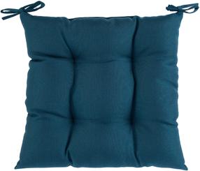 Krēslu spilveni Home4you Summer T1150987, zilimelns krās., 40 cm x 40 cm