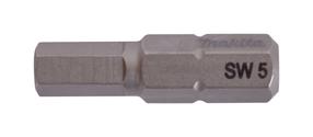 Kuusnurksete peade komplekt Makita P-21397, T25, 25 mm