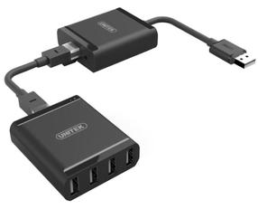 Vads Unitek RJ45 / RJ45 RJ-45, RJ-45, 1 m, melna krās.