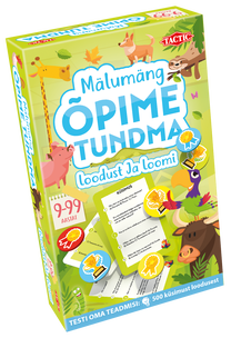 Kortų žaidimas Tactic Quiz Game Nature And Animals, EE