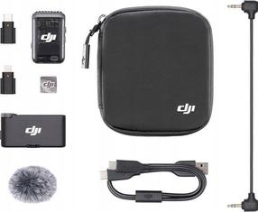 Komplekt, mikrofon koos hoidikuga DJI Mic 2, USB Type-C