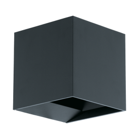 Sieninis lauko šviestuvas Eglo Calpino, 3.3W, LED, IP54, antracito sp., 11 cm x 10.5 cm
