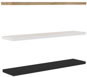 Sieninė lentyna Kalune Design Boss 835PUQ1661, įvairių spalvų, 1.8 cm x 60 cm x 14.5 cm