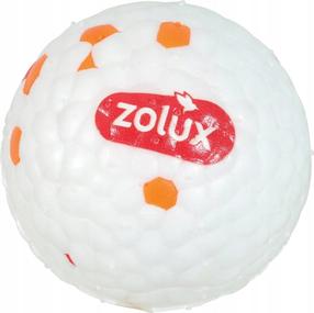Žaislas šuniui, kamuoliukas Zolux Etpu, 8 cm, Ø 8 cm, balta sp.