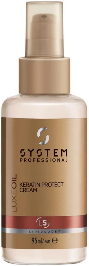 Matu krēms Wella System Professional Luxeoil Keratin Protect L5, 95 ml