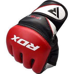 MMA cimdi RDX Grappling F12 GGR-F12R, sarkana krās., L