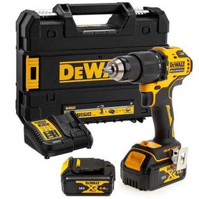 Bezvadu triecienurbjmašīna- skrūvgriezis ar bateriju Dewalt DCD709M2T, 18 V, 4 Ah