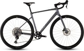 Dviratis gravel Cube Nuroad SLX, 28 ", M rėmas, pilka sp.
