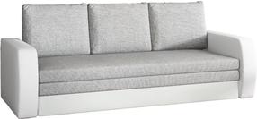 Sofa-lova Inversa Sawana 21, Soft 17, balta sp./pilka sp., 83 x 220 cm x 89 cm