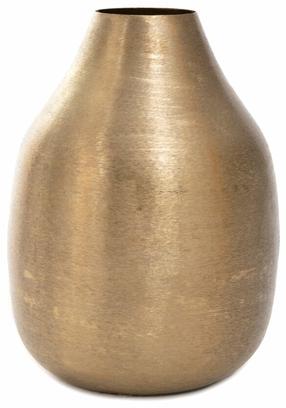 Dekoratyvinė vaza Homla Girona 863542, 21 cm, aukso