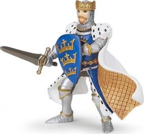 Фигурка-игрушка Papo Blue King Arthur 401296, многоцветный