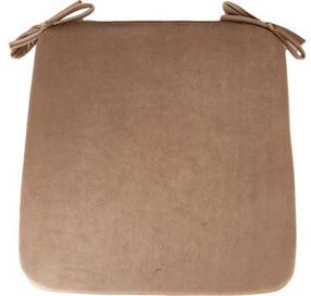 Kėdžių pagalvėlė Home4you Velvet P0005286, aukso sp./smėlio sp., 39 cm x 39 cm