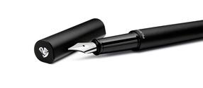 Перьевая ручка Pelikan Ineo, для левшей/для правшей, черный цв.