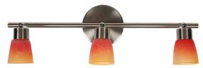 Šviestuvas sieninis Candellux Lighting Drops, G9, 3 x 40 W, įvairių spalvų / nikelio sp.