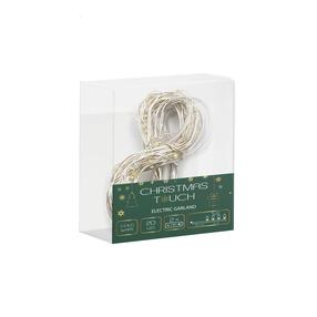 Lempučių girlianda Christmas Touch XY-BL2-20B, 2.5 m, šaltai balta sp., 20 LED