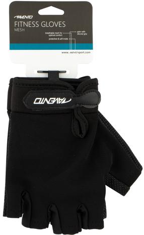 Pirštinės Avento Fitness Gloves 42AB, juoda sp., S/M