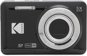 Digitālā fotokamera Kodak FZ55, melna krās.