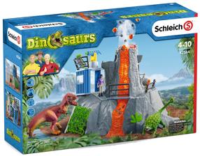 Комплект Schleich Volcano Expedition Base Camp 42564, 45.7 см, многоцветный