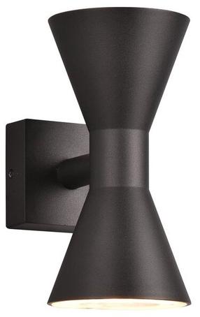 Šviestuvas sieninis Trio Ardas, GU10, 2 x 10 W, juoda sp. / juoda sp.