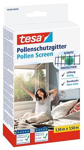 Tinklelis nuo vabzdžių Tesa Insect Stop Pollen Screen, antracito sp., 130 cm x 150 cm