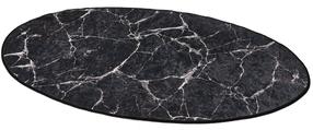 Vannitoa põrandamatt Foutastic Marble 359CHL4359, must v., 120 cm x 80 cm